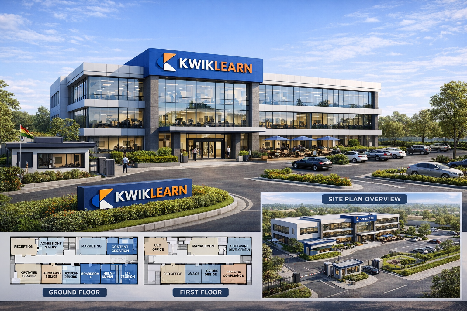 KwikLearn future vision building concept